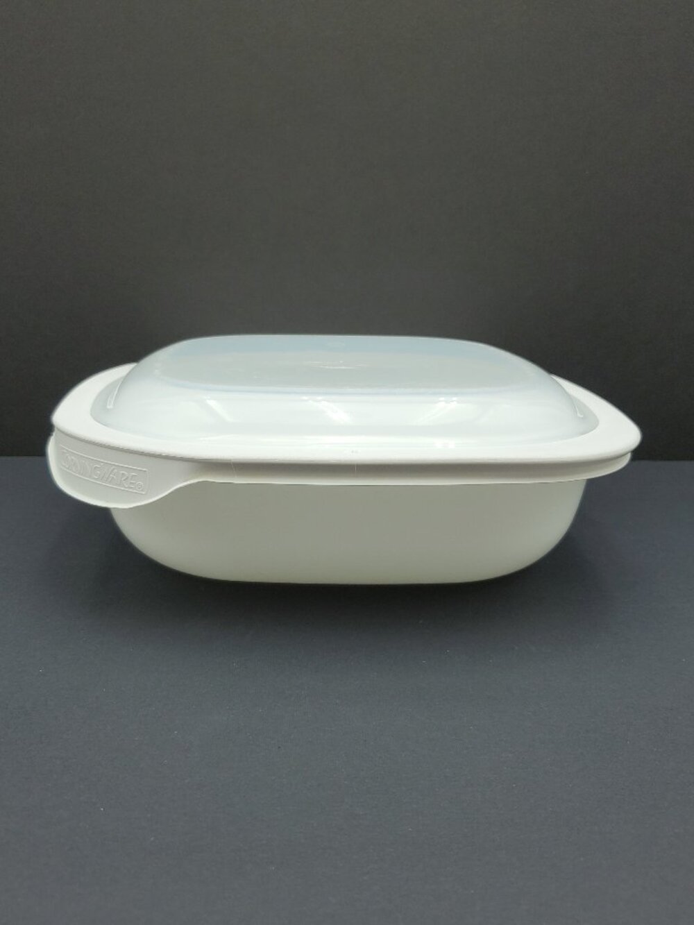 Corningware SimplyLite 2.5 Qt Casserole Simply Lite White Glass Bakeware